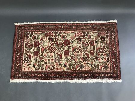 Red Hand Knotted Persian Rug