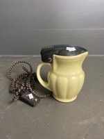 Ceramic electric jug by Nilsen with power cord