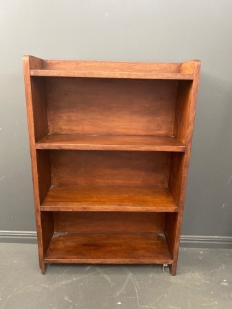 Silky oak book shelf
