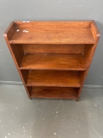 Silky oak book shelf - 2