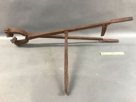 Large Set of Hand Forged Tongs - Possibly Railway