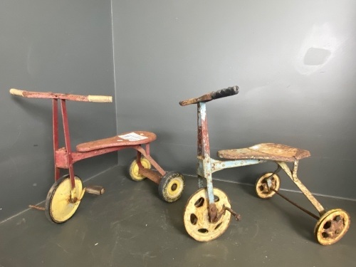 Antique tricycles