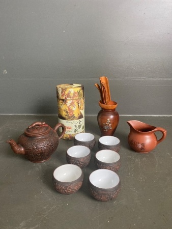 Asian tea set