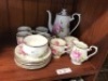 Royal Albert American Beauty 15 Piece Coffee Set