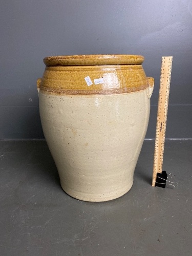 Large stoneware pottery container