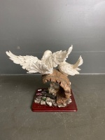 Resin Birds and Chicks Statue - 3