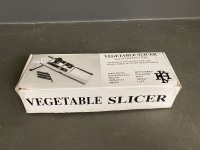 Stainless steel commercial vegetable slicer - 2