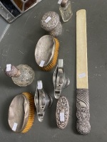 mixed set of silver ware / vanity pack - 2