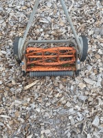 Vintage Push Mower Working - 2