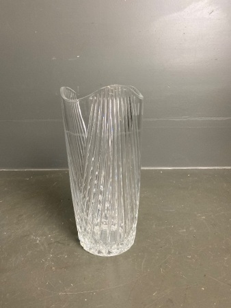 Large glass vase