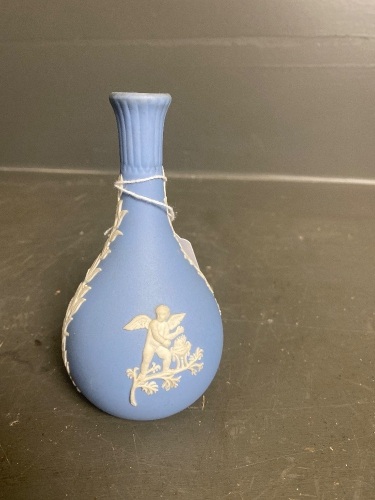 Wedgewood Pale Blue Bud Vase 