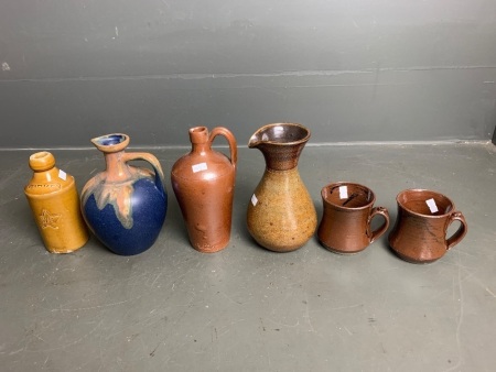 Assorted lot of pottery and stoneware