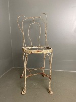 Twisted Steel Chair Frame