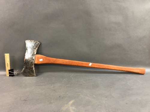 Kelly Double Bladed Axe - Harleston W.Va USA - Marked 32