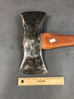 Kelly Double Bladed Axe - Harleston W.Va USA - Marked 32 - 2