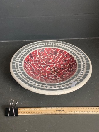 Large mosaic bowl