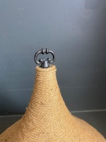 Bound twine light shade industrial style - 3