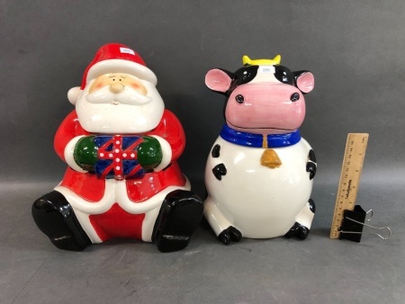 Pair Cookie Jars