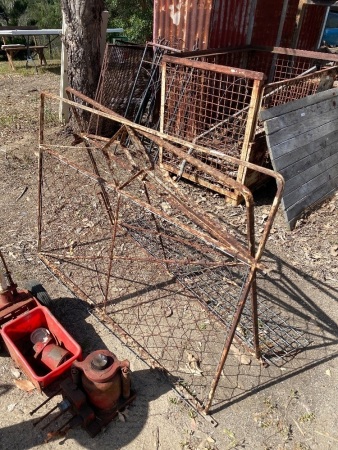 2 vintage farm gates