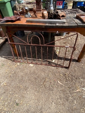 Old farm garden gate