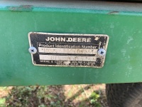 John Deere rear wheel steer greens mower - engine runs and drives - no blades or deck - 3