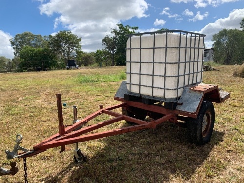 1000L IBC Pod on trailer