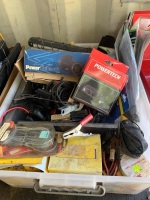 Quantity of 12 V electrical equipment and accessories - some new