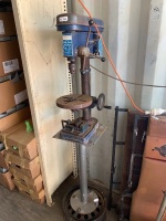 Floor standing 5-speed bench drill press