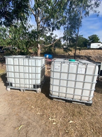 2 x IBC-1000lt-pods