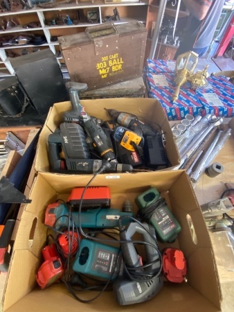 Mixed power tool box