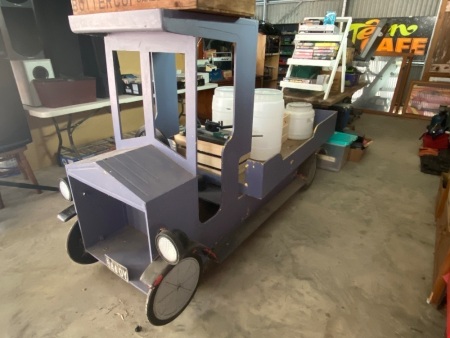 Handmade replica Chevy kids toy truck/playhouse 