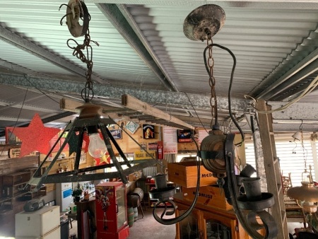 2 Hanging Lights - need rewiring