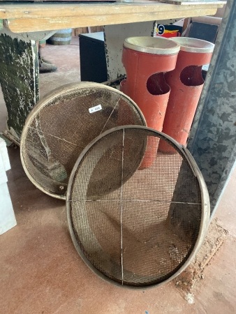 2 large sieves