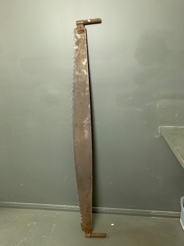 Vintage Cross Cut Saw