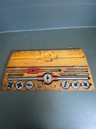 Vintage Tap & Die set made in Maryborough by Patience and Nicholson