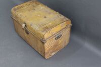 Vintage Painted Tin Trunk - 3