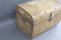 Vintage Painted Tin Trunk - 4