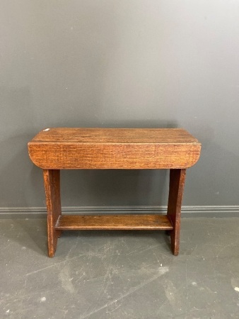 Tasmanian Oak Piano stool