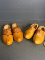 2 Pair of Dutch Clogs for Display - 2