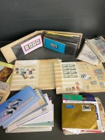 Quantity of International and Australian Stamps/Albums - 2