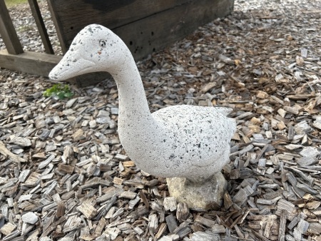 Concrete Duck Garden Statue