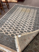 Large Persian style rug hand sewn in Pakistan 1850x2740 - 3