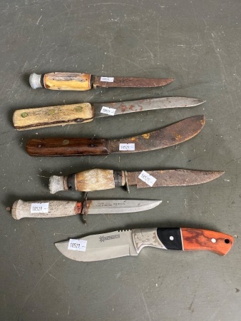 Selection of Knives - 1x Tactical