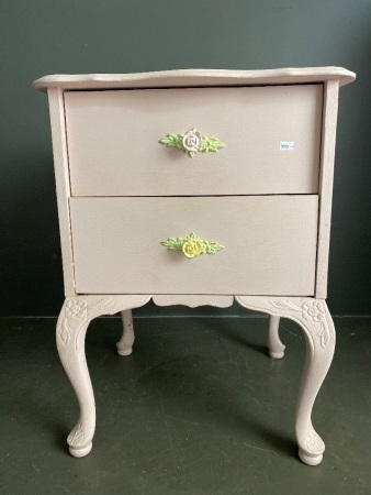 Painted bedside table 650H