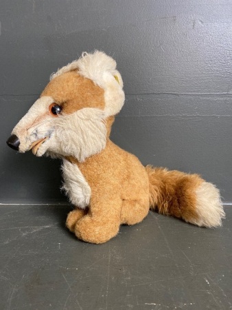 Vintage Steiff fox 1979/80 with tag