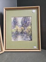 2 x Arch Gratton Watercolour Paintings - 2