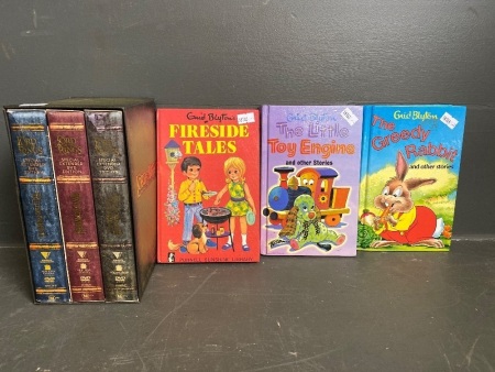 3 Enid Blyton books and the Lord of the Rings Motion Picture Trilogy