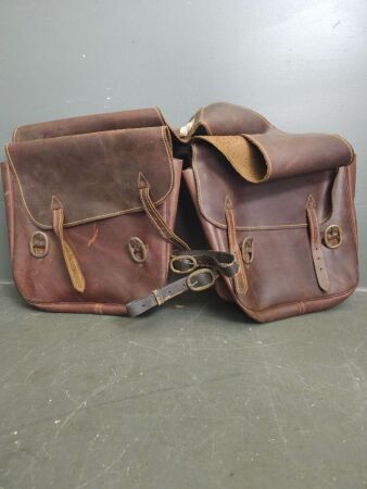 Leather Saddle Bag