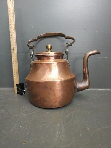 Large Copper Teapot