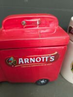 Selection of Arnotts's containers - 2